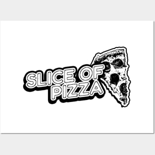 Slice of pizza Posters and Art